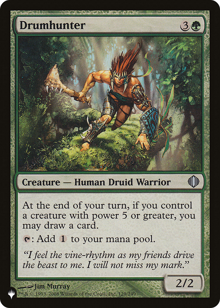 Drumhunter [The List Reprints] MTG Single Magic: The Gathering    | Red Claw Gaming