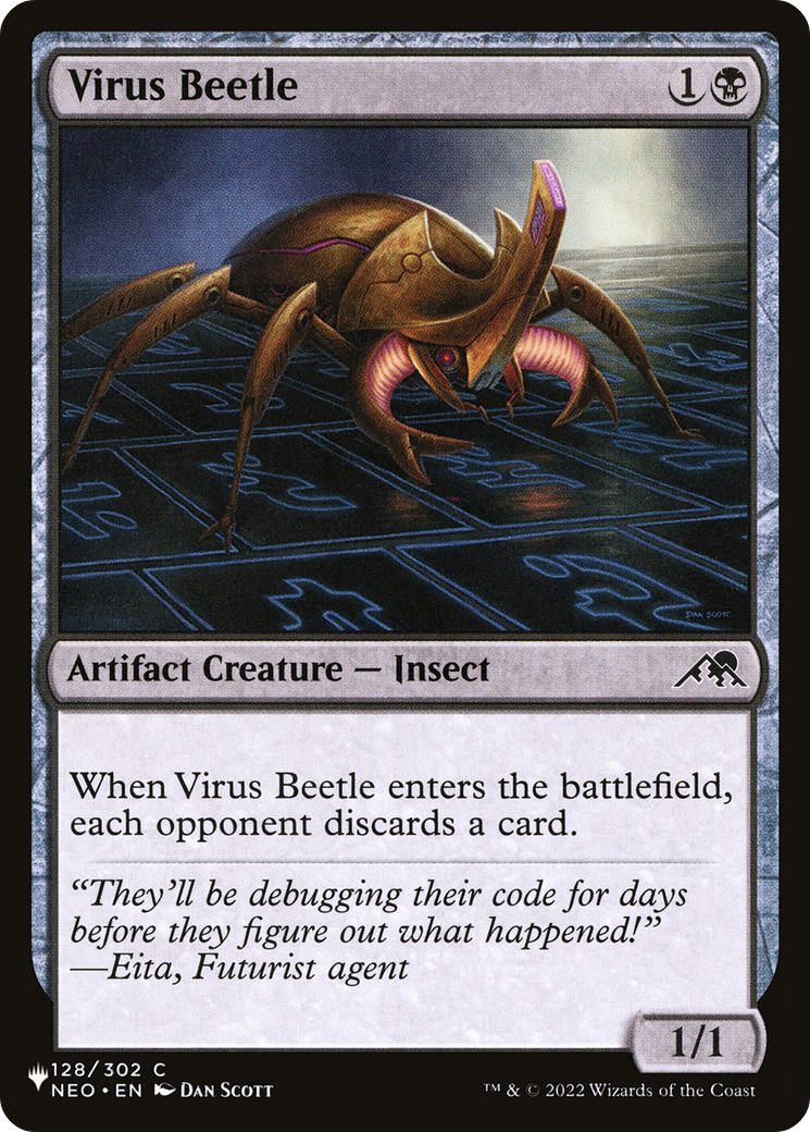 Virus Beetle [The List Reprints] MTG Single Magic: The Gathering    | Red Claw Gaming