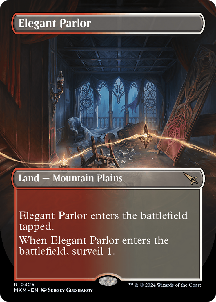 Elegant Parlor (Borderless) [Murders at Karlov Manor] MTG Single Magic: The Gathering    | Red Claw Gaming