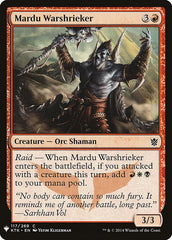 Mardu Warshrieker [Mystery Booster] MTG Single Magic: The Gathering    | Red Claw Gaming