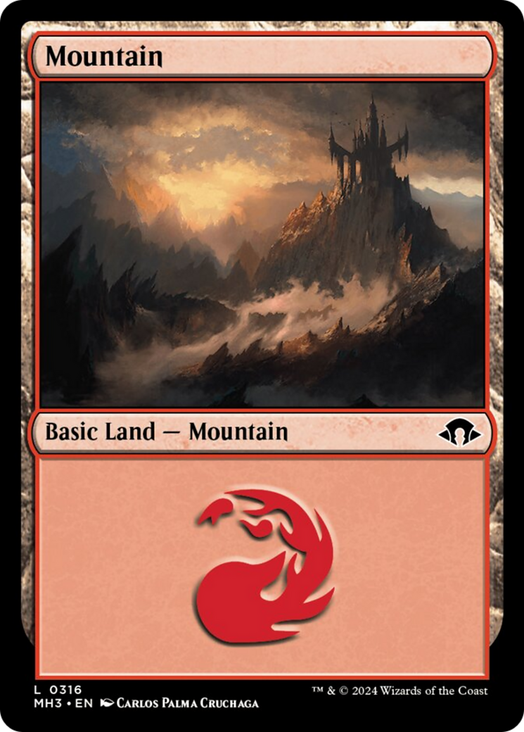 Mountain (0316) [Modern Horizons 3] MTG Single Magic: The Gathering    | Red Claw Gaming