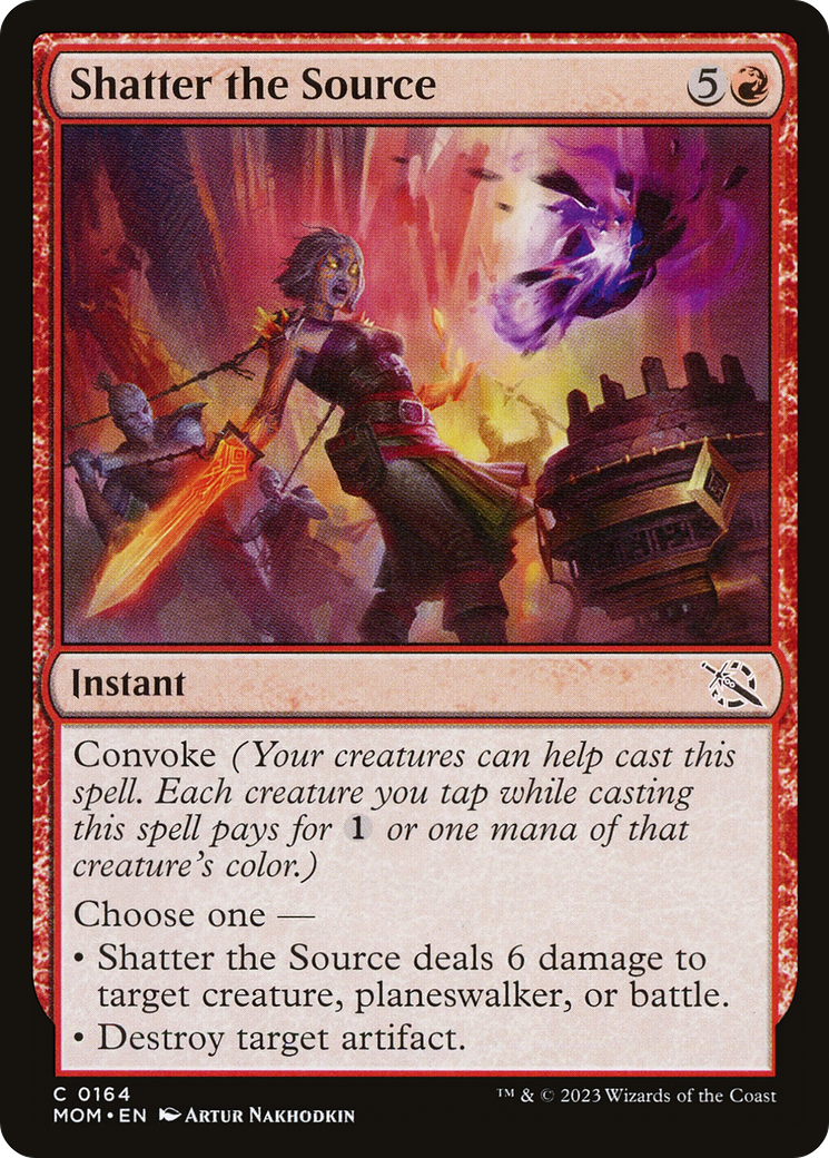 Shatter the Source [March of the Machine] MTG Single Magic: The Gathering    | Red Claw Gaming