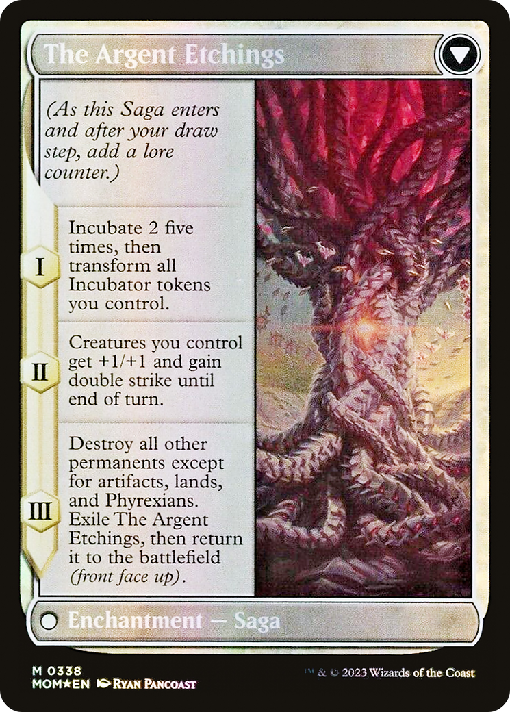 Elesh Norn // The Argent Etchings (Serialized) [March of the Machine] MTG Single Magic: The Gathering    | Red Claw Gaming