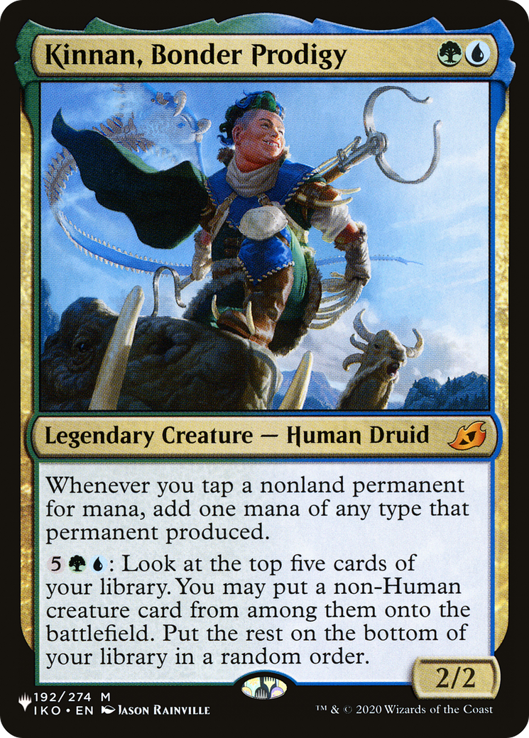 Kinnan, Bonder Prodigy [Secret Lair: From Cute to Brute] MTG Single Magic: The Gathering    | Red Claw Gaming