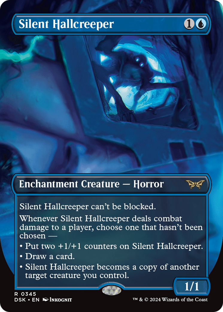 Silent Hallcreeper (Borderless) [Duskmourn: House of Horror] MTG Single Magic: The Gathering    | Red Claw Gaming