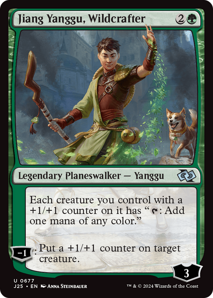 Jiang Yanggu, Wildcrafter [Foundations Jumpstart] MTG Single Magic: The Gathering    | Red Claw Gaming