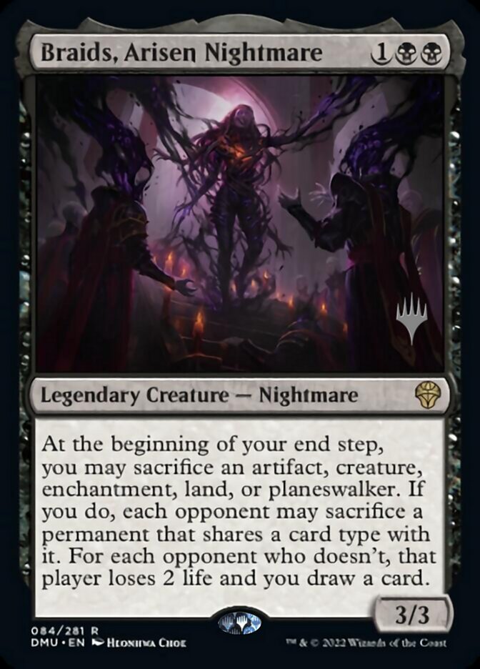 Braids, Arisen Nightmare (Promo Pack) [Dominaria United Promos] MTG Single Magic: The Gathering    | Red Claw Gaming