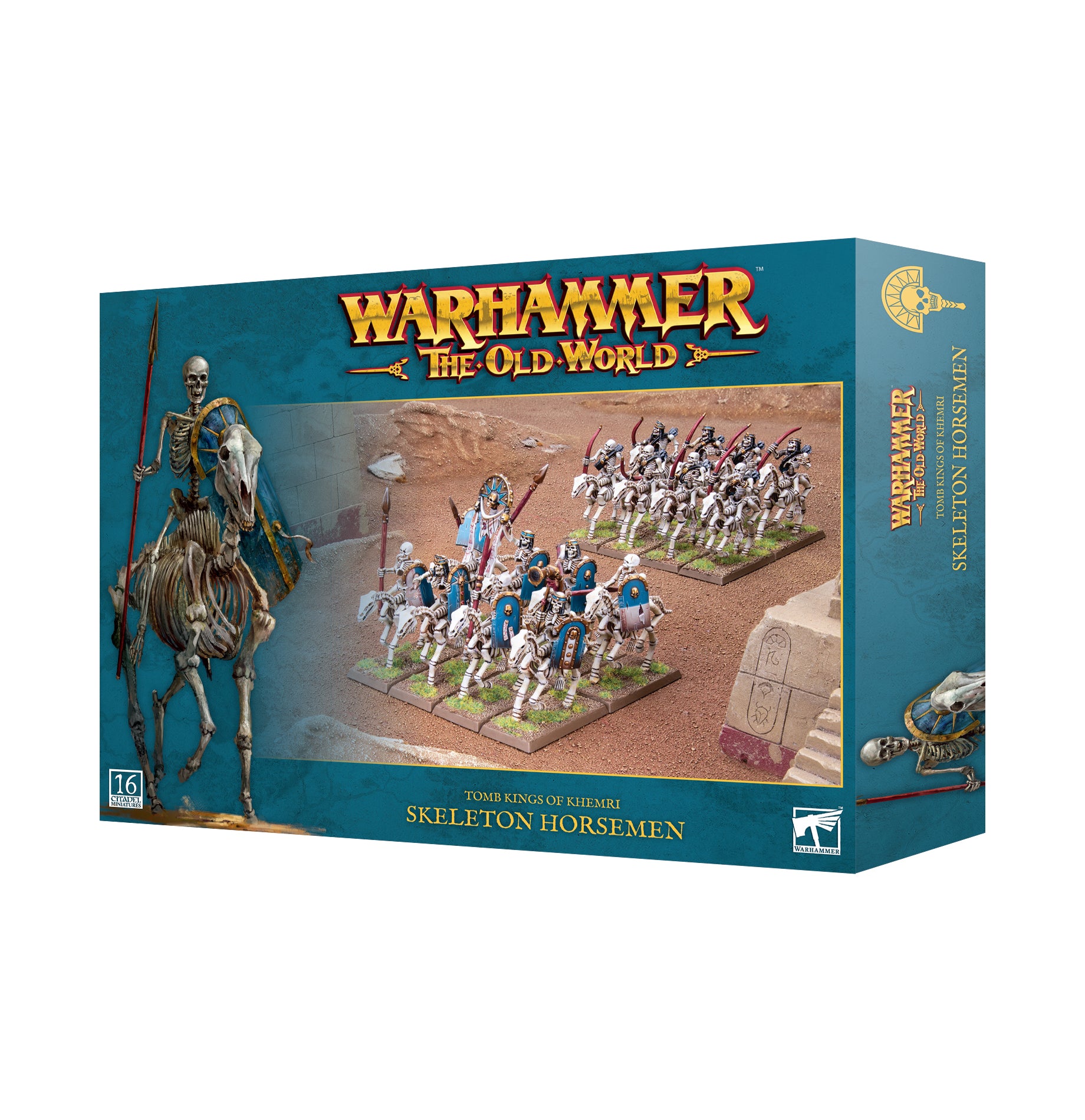 TOMB KINGS OF KHEMRI: SKELETON HORSEMEN Warhammer Old World Games Workshop    | Red Claw Gaming