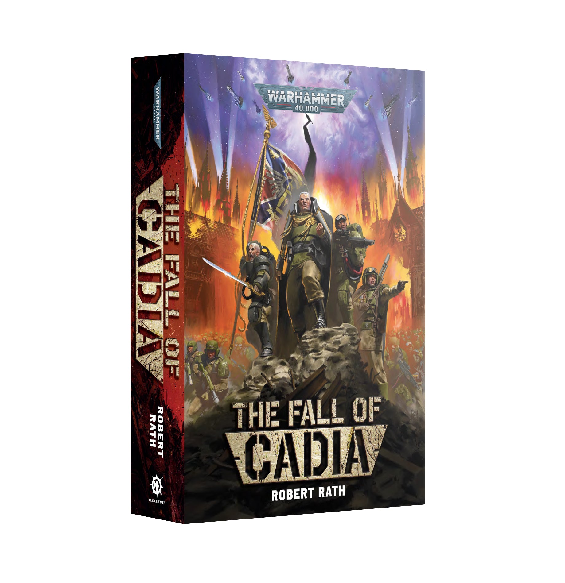 THE FALL OF CADIA (PAPERBACK) Black Library Games Workshop    | Red Claw Gaming