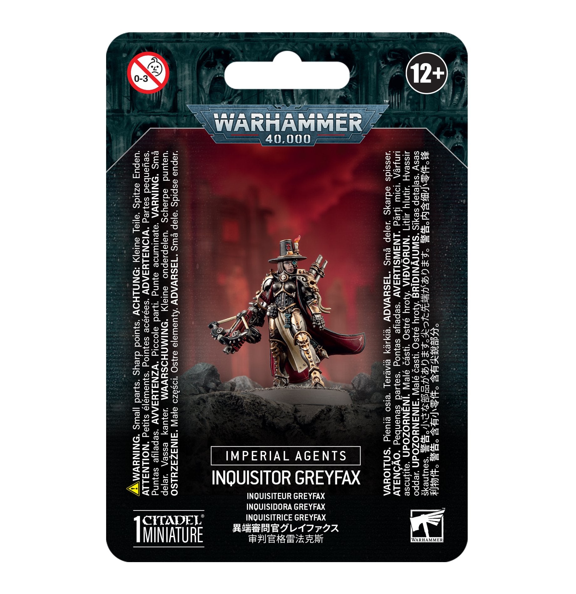 IMPERIAL AGENTS: INQUISITOR GREYFAX Imperial Agents Games Workshop    | Red Claw Gaming