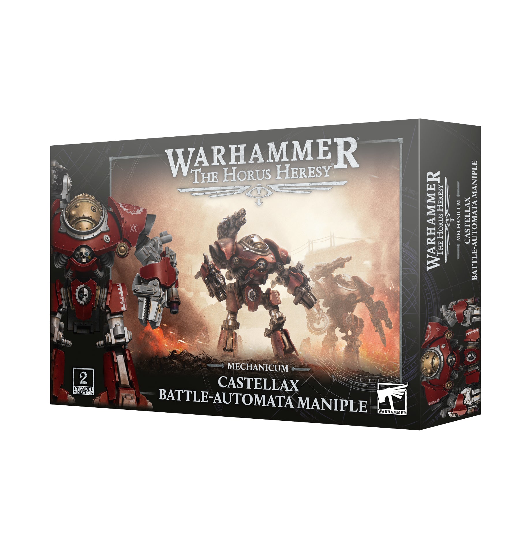 MECHANICUM: CASTELLAX BATTLE-AUTOMATA MANIPLE Horus Heresy Games Workshop    | Red Claw Gaming