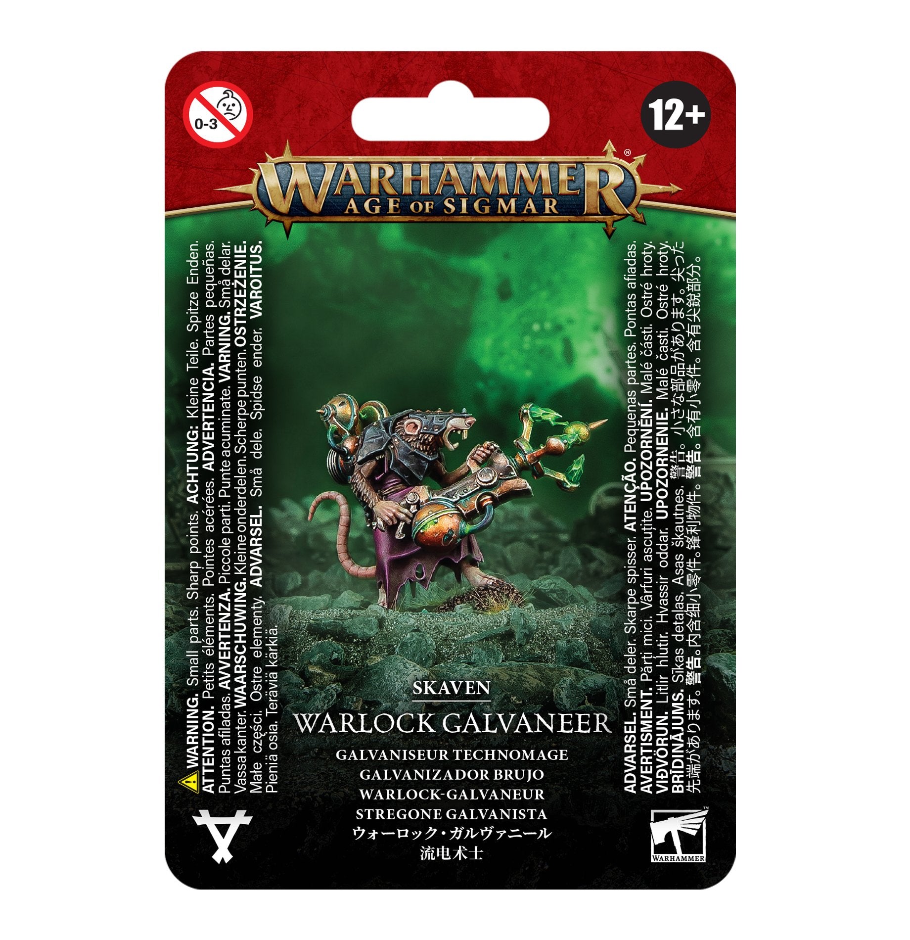 SKAVEN: WARLOCK GALVANEER Skaven Games Workshop    | Red Claw Gaming