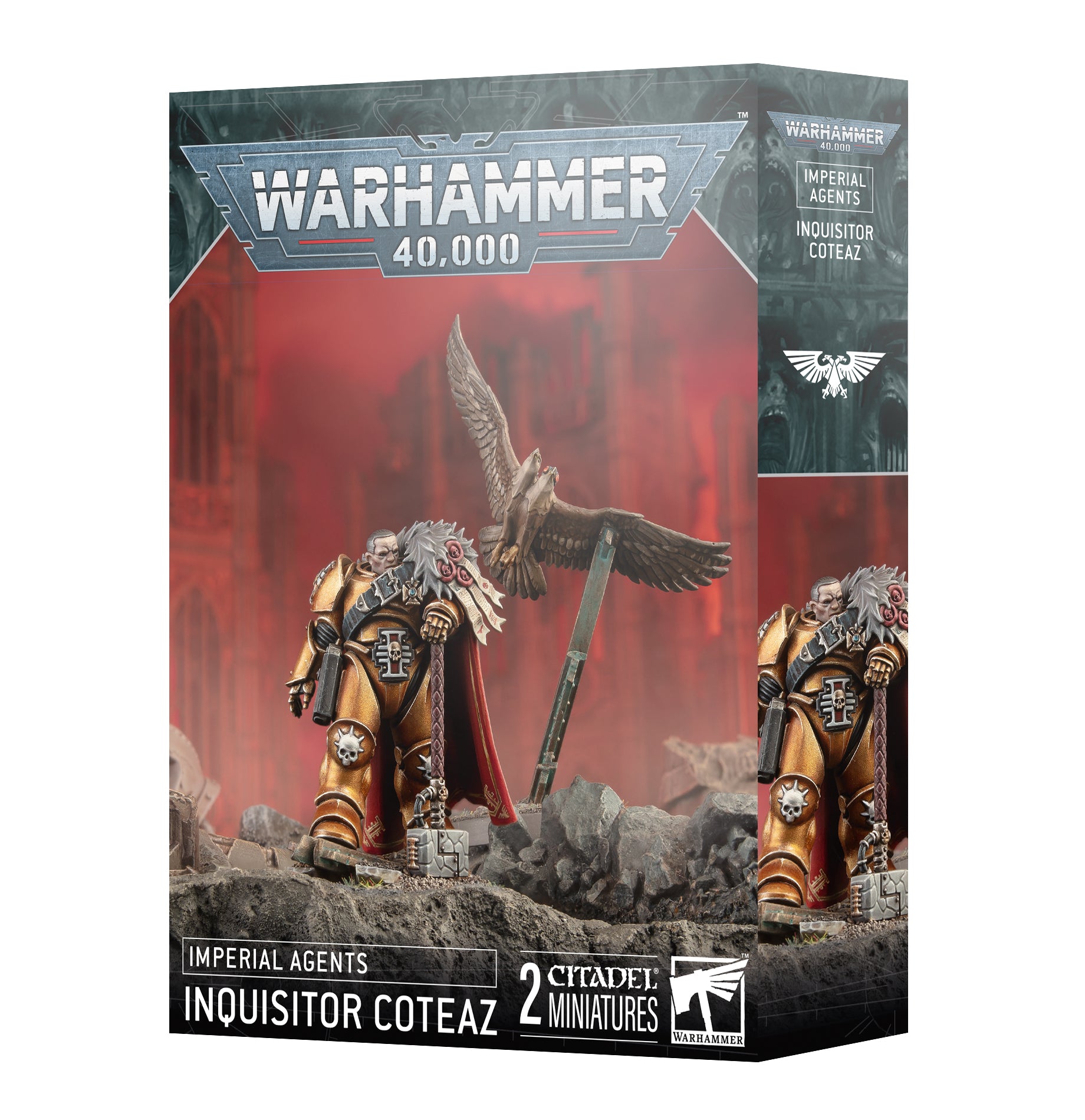 INQUISITOR COTEAZ AND THE GLODOVAN EAGLE Imperial Agents Games Workshop    | Red Claw Gaming