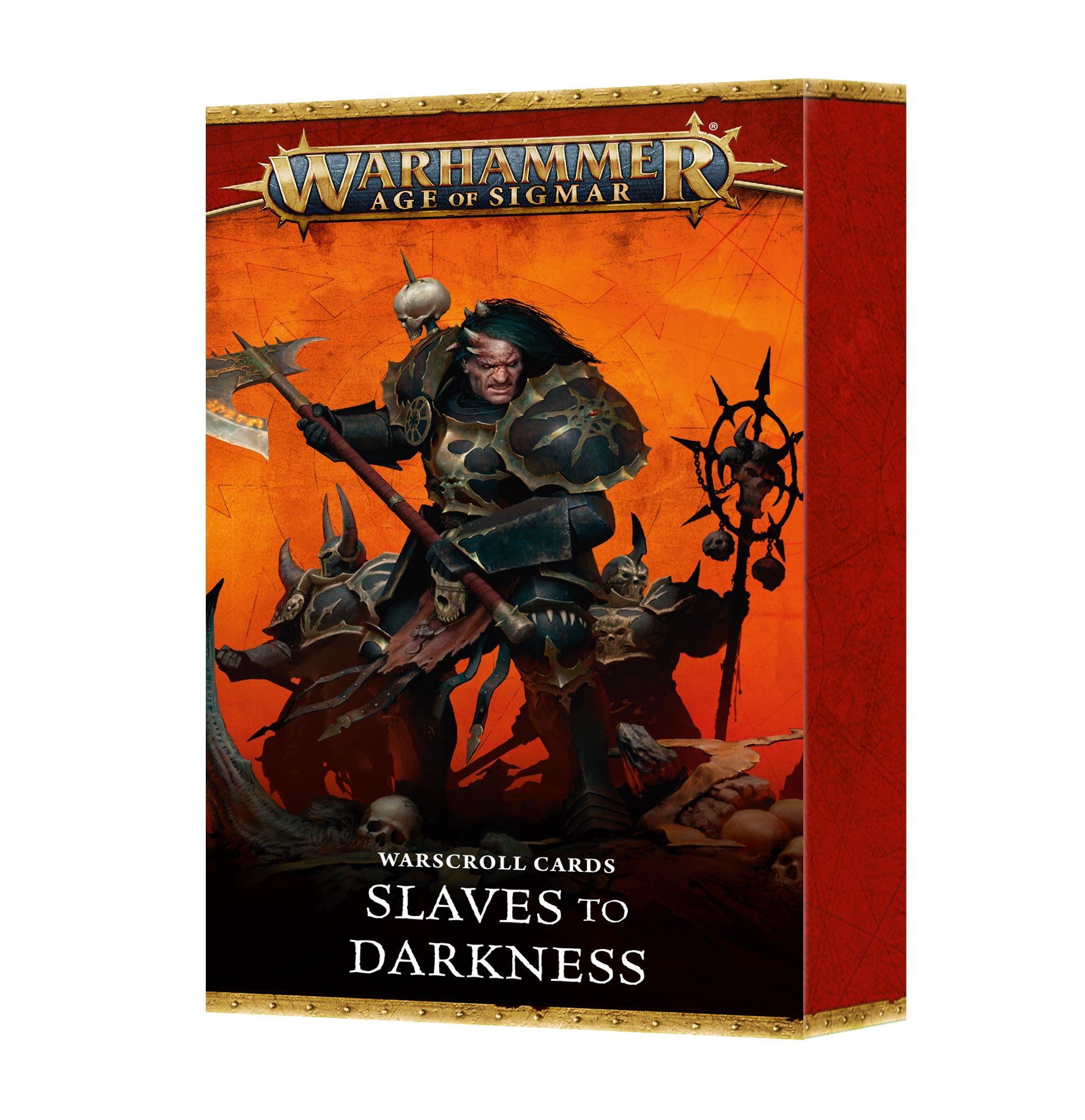 WARSCROLL CARD: SLAVES TO DARKNESS (ENG) Chaos Games Workshop | Red Claw Gaming