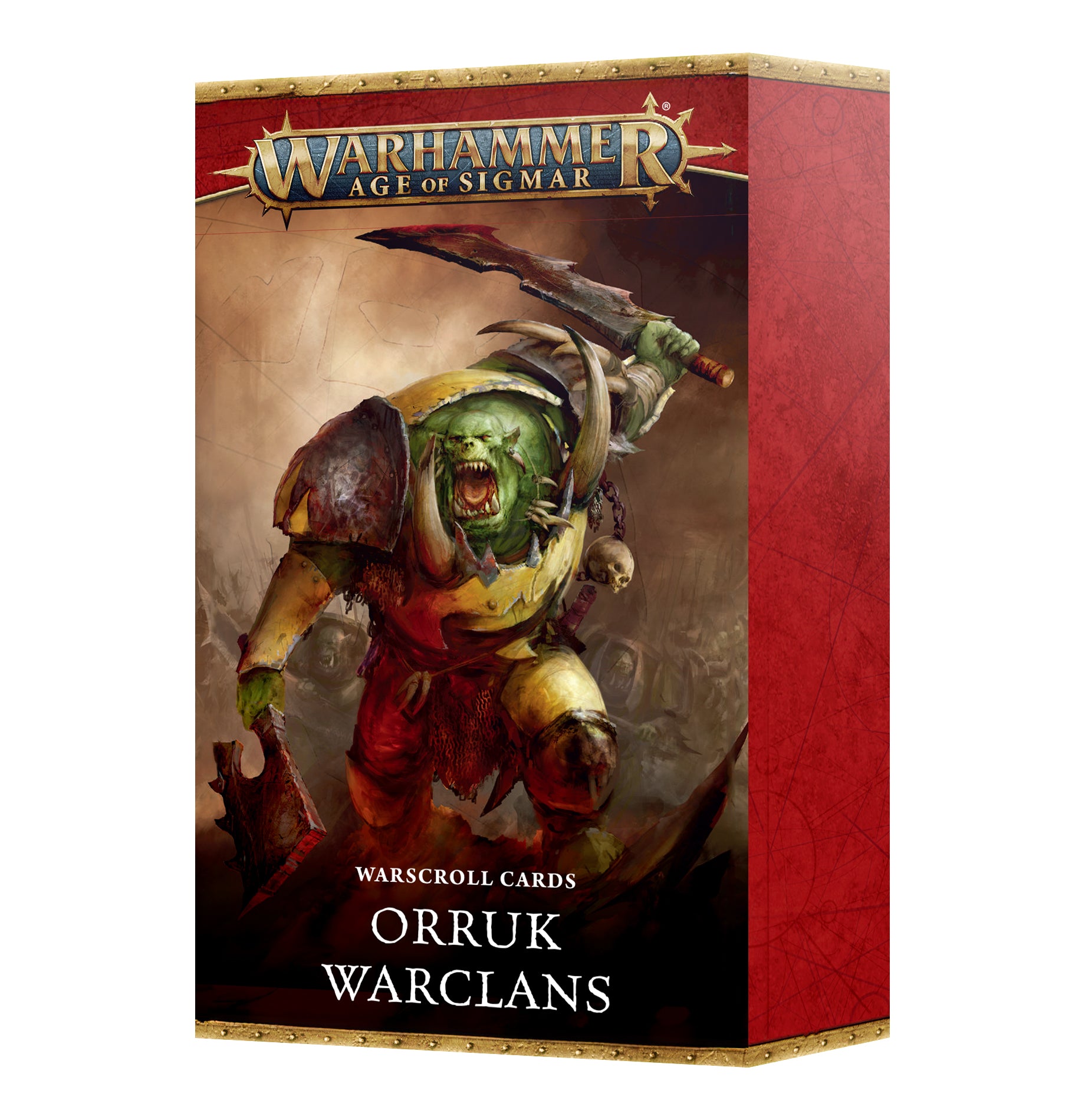 WARSCROLL CARDS: ORRUK WARCLANS (ENG) Orruk Games Workshop | Red Claw Gaming