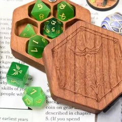 Mini Hex Chest Dice Box  Red Claw Gaming    | Red Claw Gaming