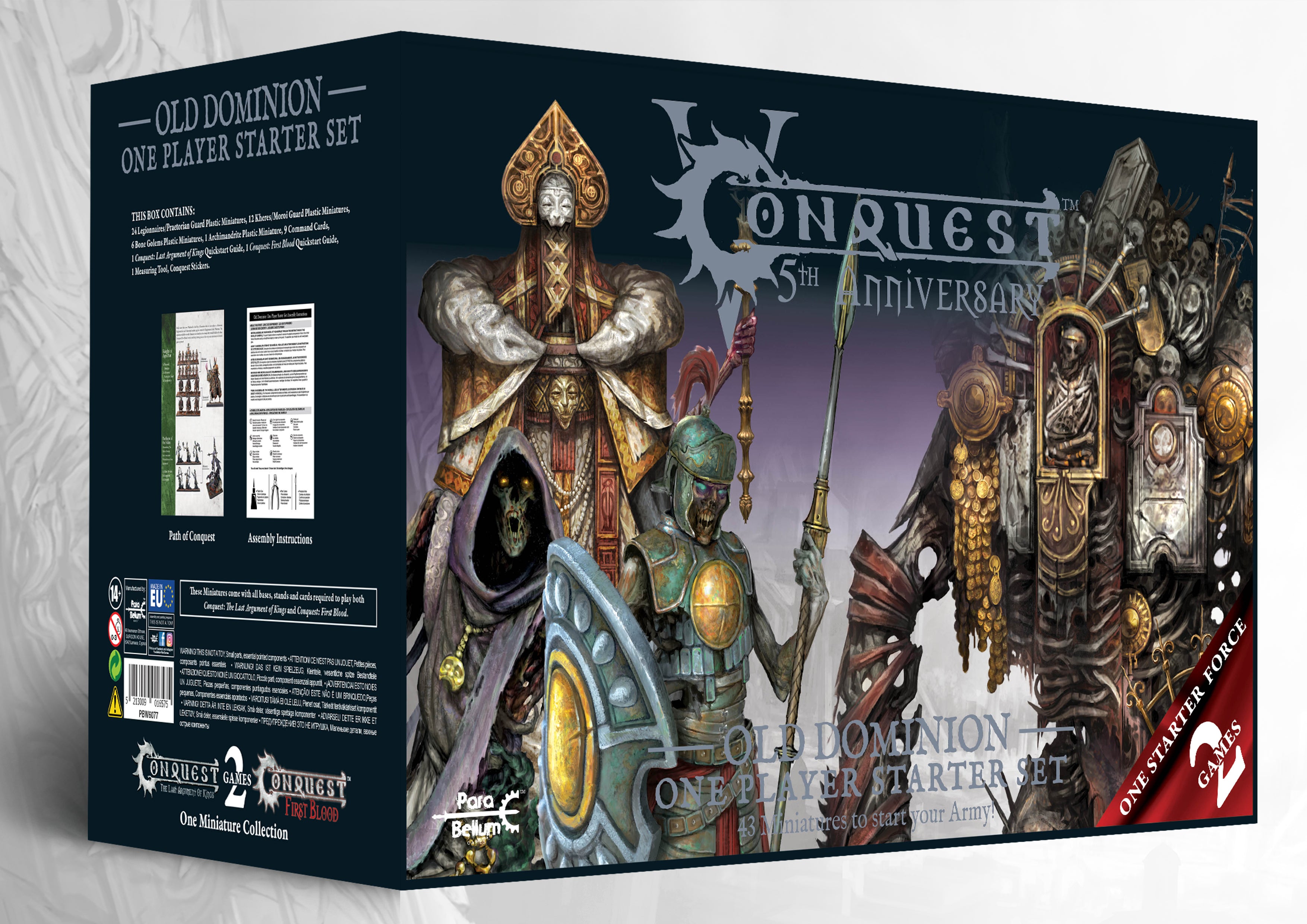 CONQUEST: OLD DOMINION 5TH ANN SUPERCHARGED STARTER Miniatures Universal DIstribution    | Red Claw Gaming