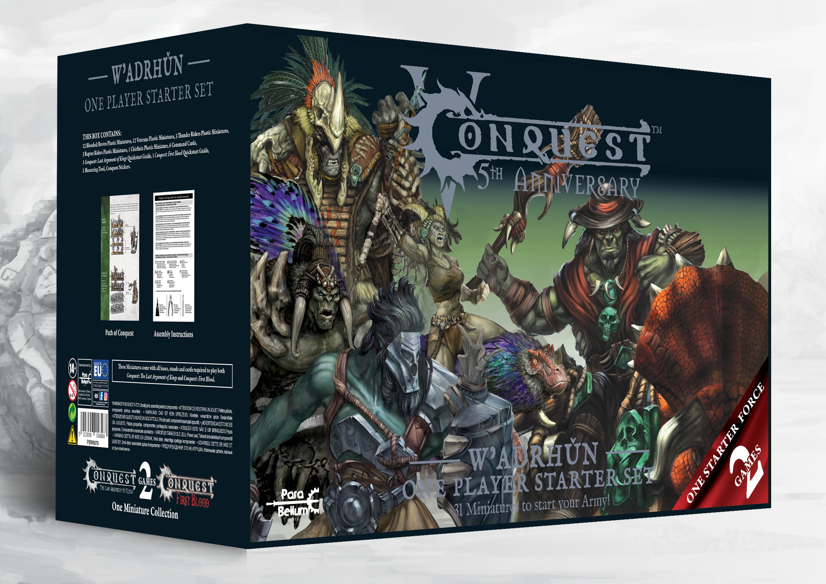 CONQUEST: W'ADRHUN 5TH ANN SUPERCHARGED STARTER Miniatures Universal DIstribution    | Red Claw Gaming