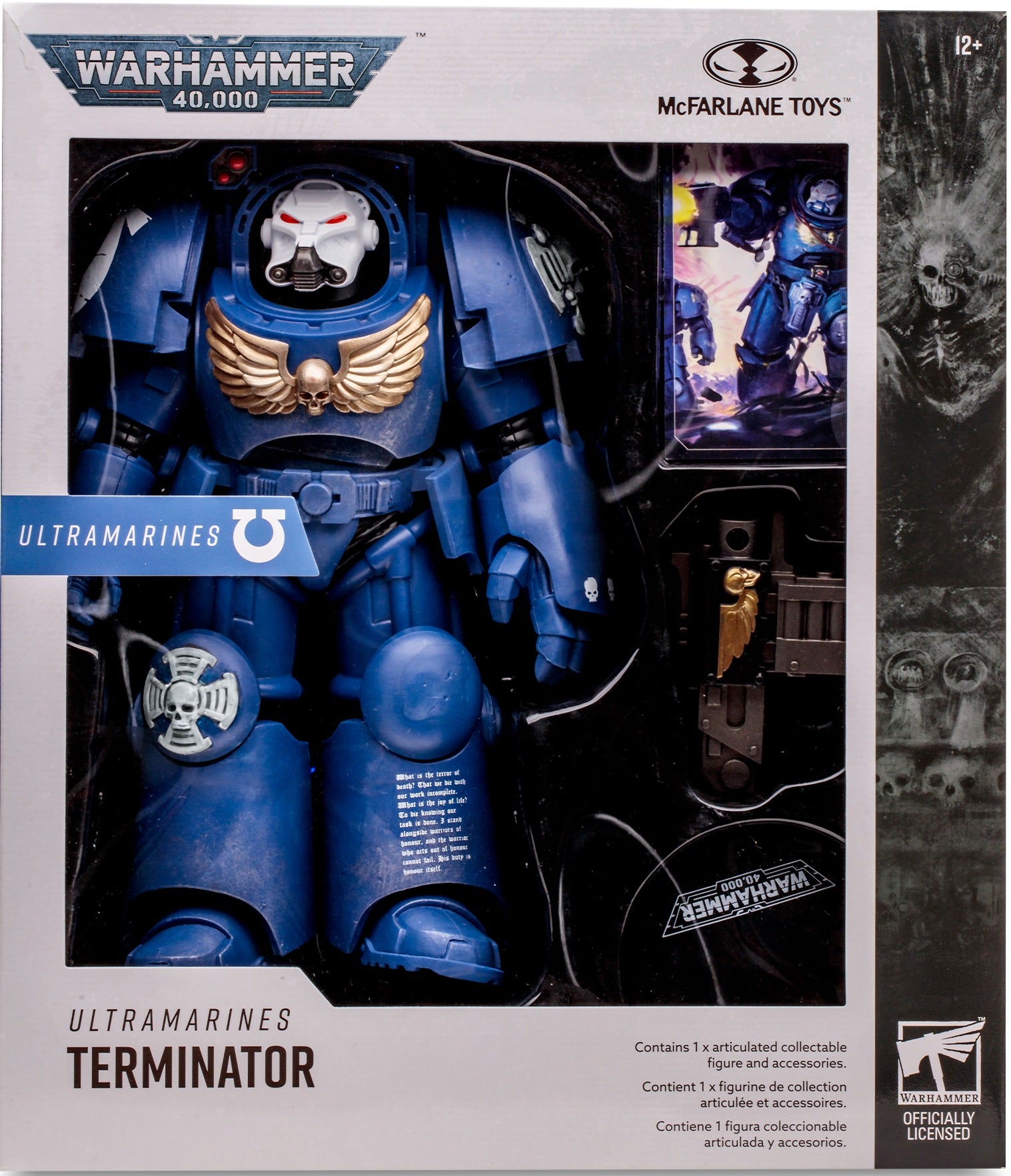 WARHAMMER 40K MEGAFIG - ULTRAMARINE TERMINATOR  Red Claw Gaming    | Red Claw Gaming