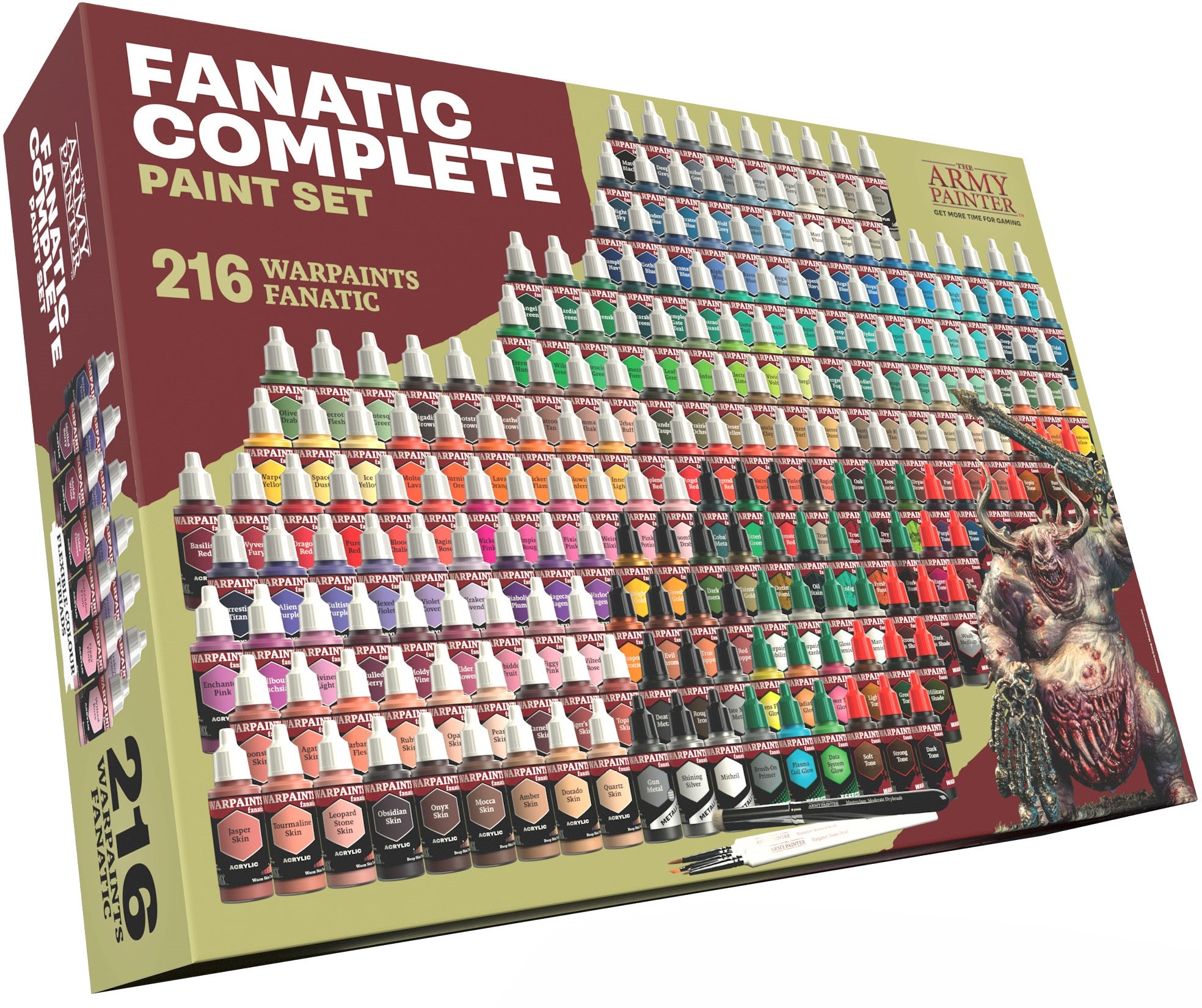 WARPAINTS: FANATIC COMPLETE PAINT SET Tool Army Painter    | Red Claw Gaming