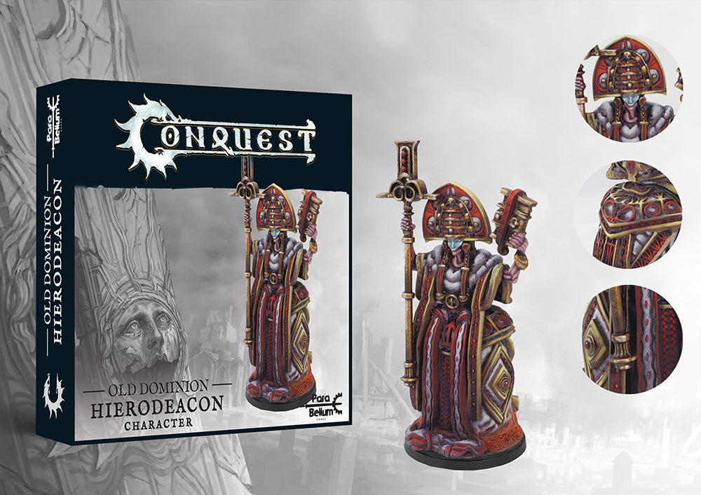 CONQUEST: OLD DOMINION - HIERODEACON Miniatures Universal DIstribution    | Red Claw Gaming