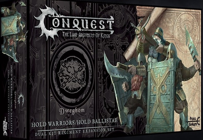 CONQUEST: DWEGHOM - HOLD WARRIORS Miniatures Universal DIstribution    | Red Claw Gaming