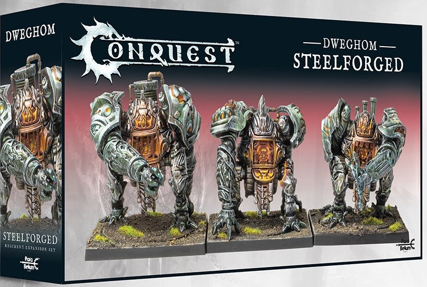 CONQUEST: DWEGHOM - STEELFORGED Miniatures Universal DIstribution    | Red Claw Gaming