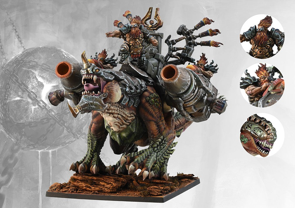 CONQUEST: DWEGHOM - HELLBRINGER DRAKE Miniatures Universal DIstribution    | Red Claw Gaming