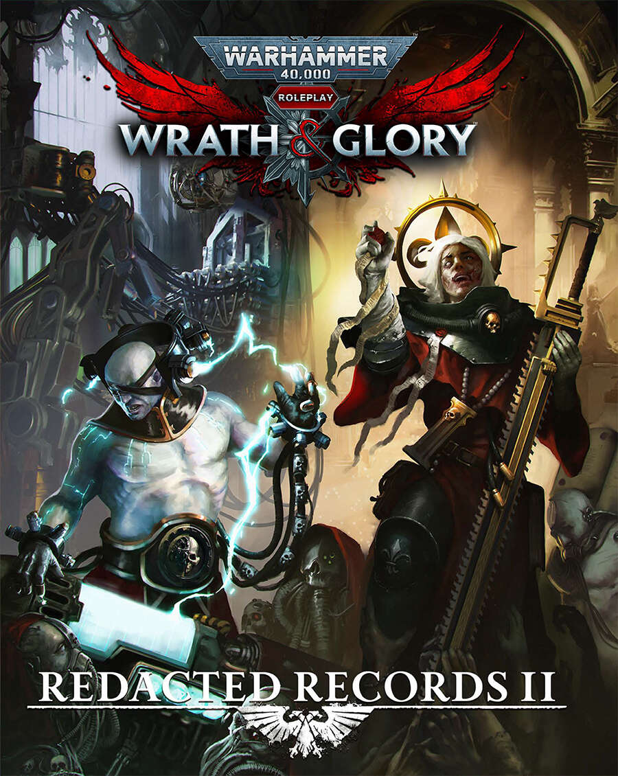 WARHAMMER 40K WRATH AND GLORY REDACTED RECORDS II Role Playing Cubicle Seven    | Red Claw Gaming