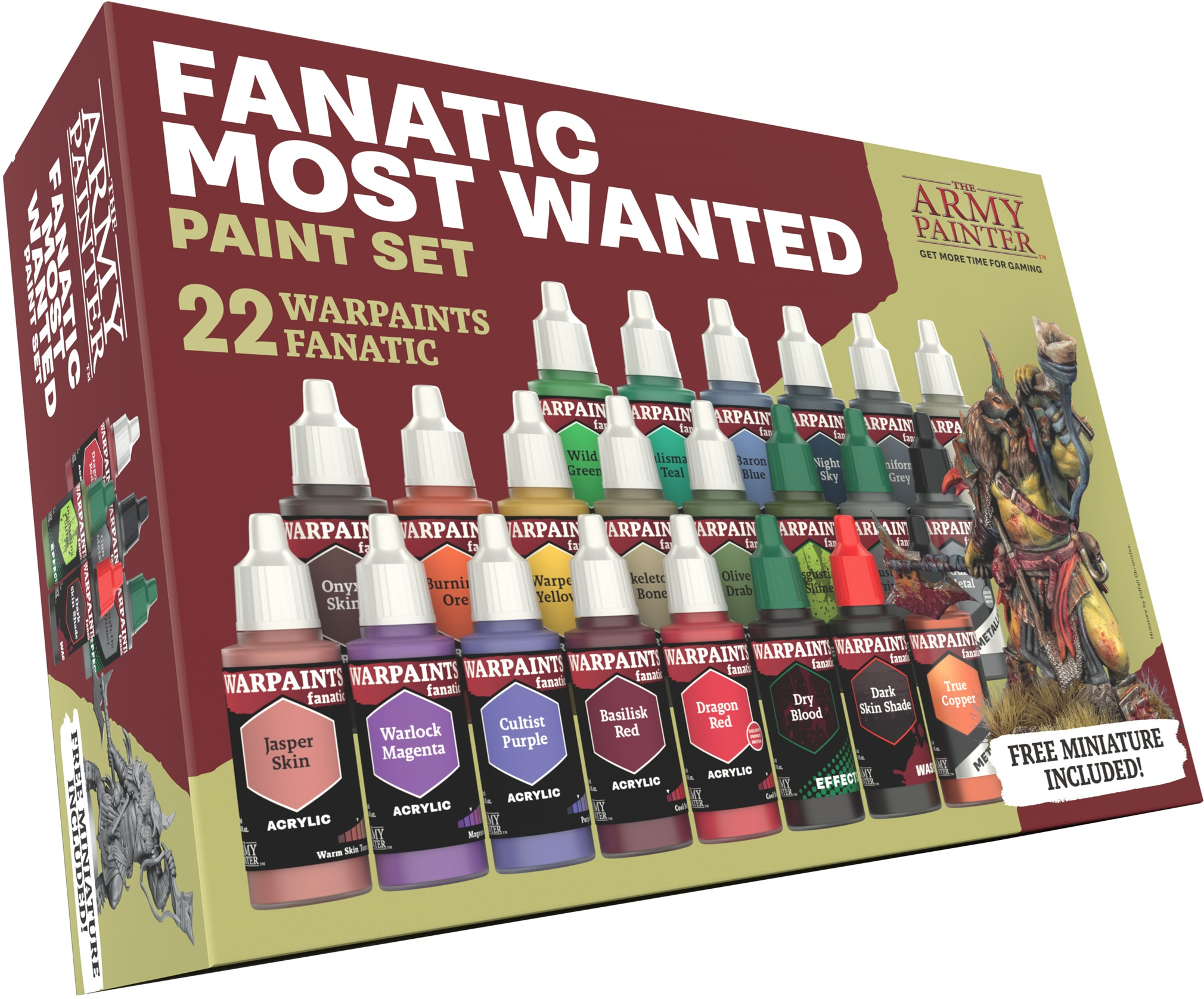 WARPAINTS: FANATIC MOST WANTED PAINT SET Paint Army Painter    | Red Claw Gaming