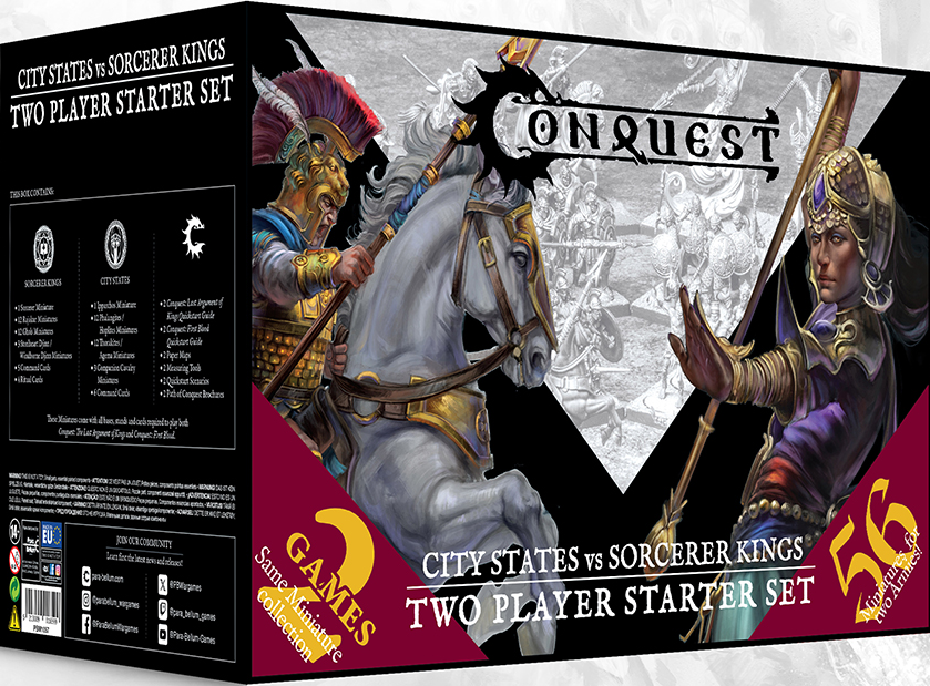 Conquest Two Player Starter Set City States vs Sorcerer Kings  Red Claw Gaming    | Red Claw Gaming