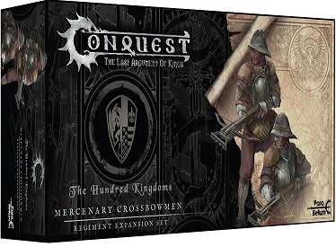 CONQUEST: HUNDRED KINGDOMS - MERCENARY CROSSBOW Miniatures Universal DIstribution    | Red Claw Gaming