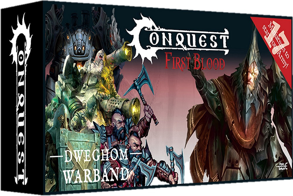 CONQUEST: DWEGHOM - FIRST BLOOD WARBAND (2024) Miniatures Universal DIstribution    | Red Claw Gaming