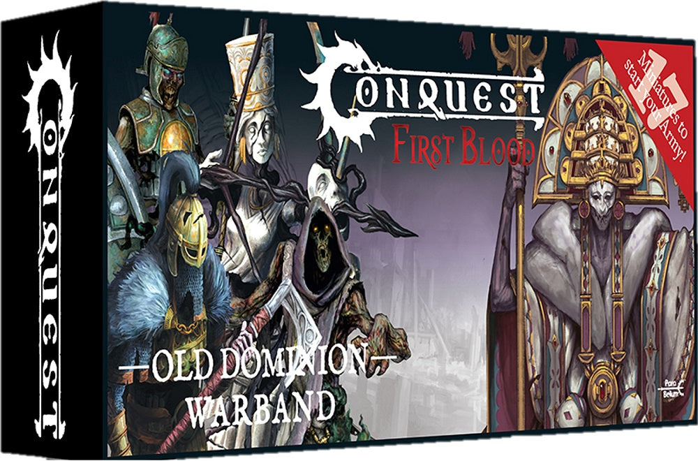 CONQUEST: OLD DOMINION - FIRST BLOOD WARBAND (2024) Miniatures Universal DIstribution    | Red Claw Gaming