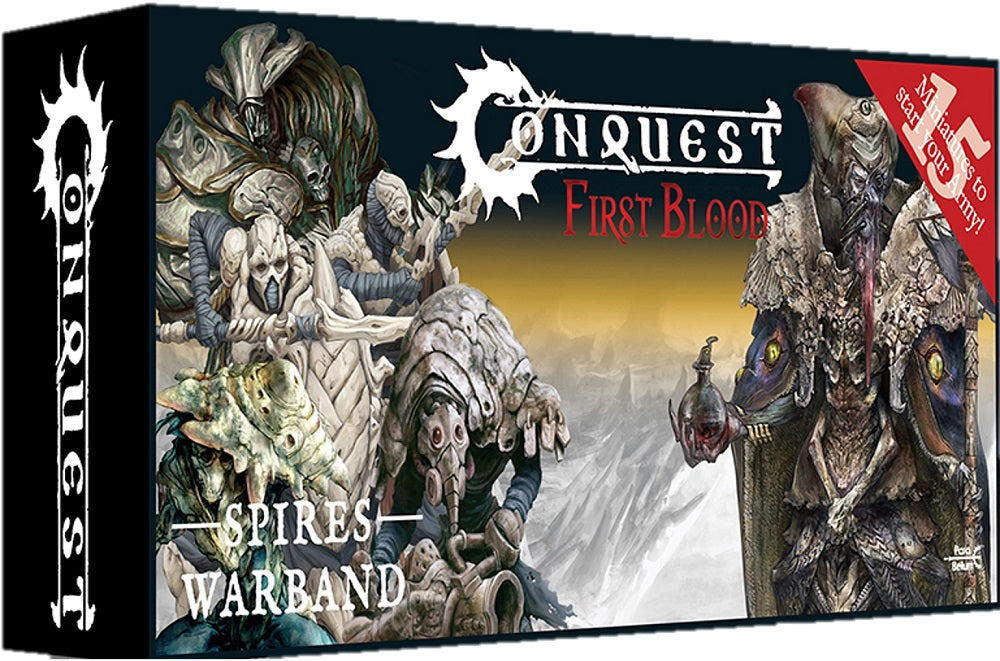 CONQUEST: SPIRES - FIRST BLOOD WARBAND (2024) Miniatures Universal DIstribution    | Red Claw Gaming