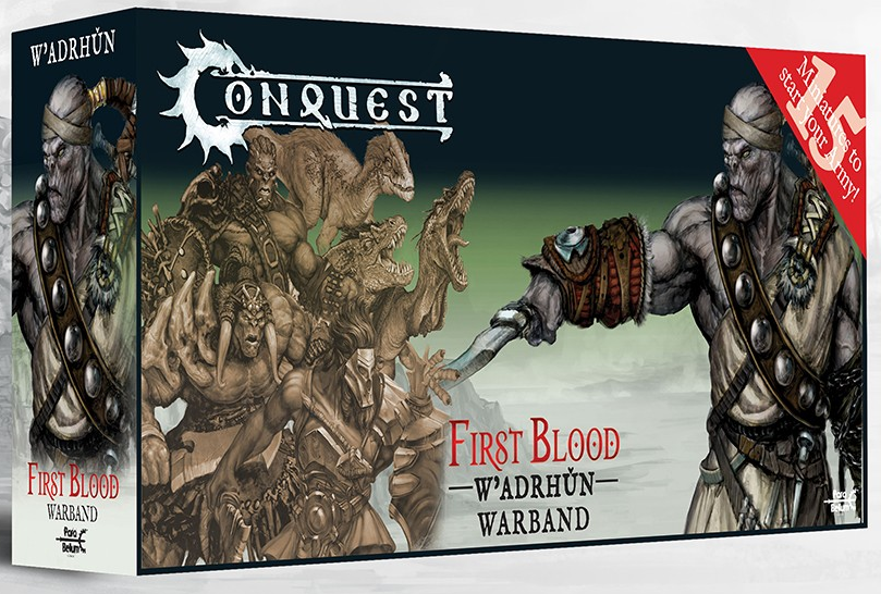 CONQUEST: W'ADRHUN - FIRST BLOOD WARBAND (2024) Miniatures Universal DIstribution    | Red Claw Gaming