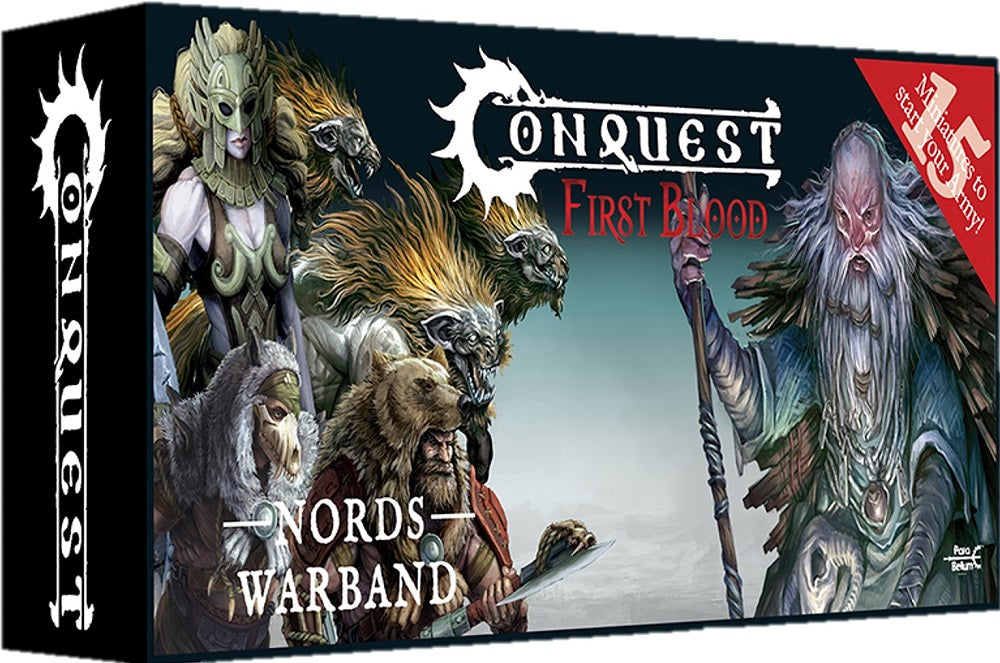 CONQUEST: NORDS - FIRST BLOOD WARBAND 2024 Miniatures Universal DIstribution    | Red Claw Gaming