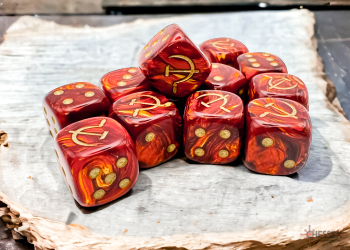 Soviet Union War Dice Dice Chessex    | Red Claw Gaming