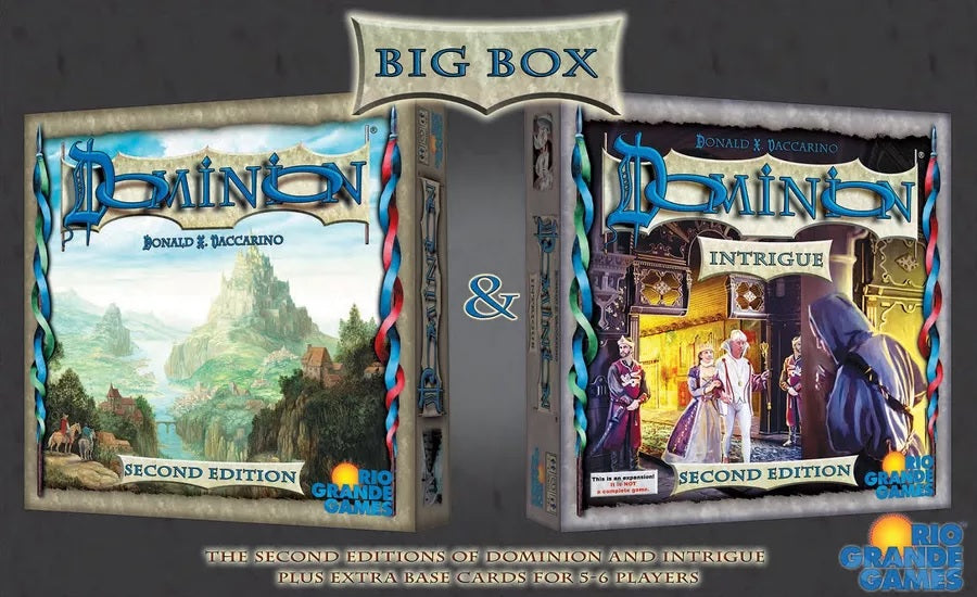 DOMINION BIG BOX 2ND EDITION Board Games Rio Grande Games    | Red Claw Gaming