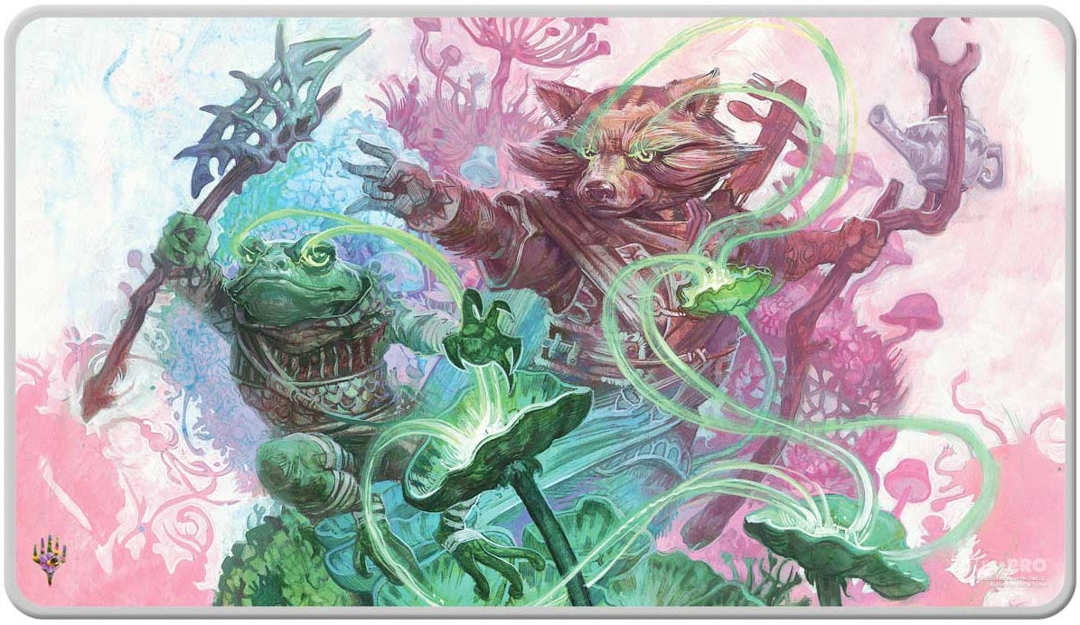 Bloomburrow Sylvan Tutor Stitched Edge Standard Gaming Playmat for Magic: The Gathering Playmats Ultra Pro    | Red Claw Gaming