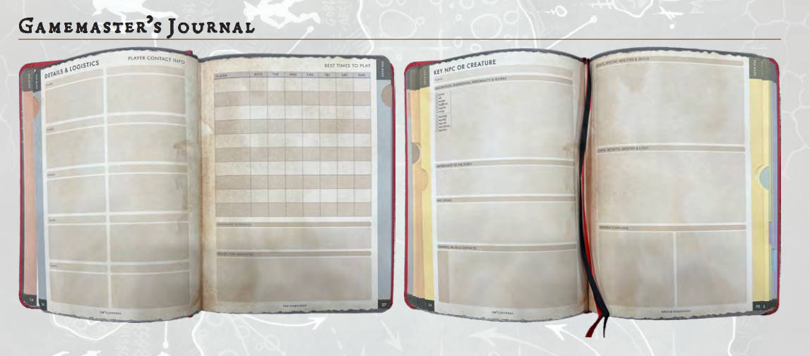 BEADLE & GRIMM'S GAMEMASTER'S JOURNAL Accessories Beadle & Grimm's    | Red Claw Gaming