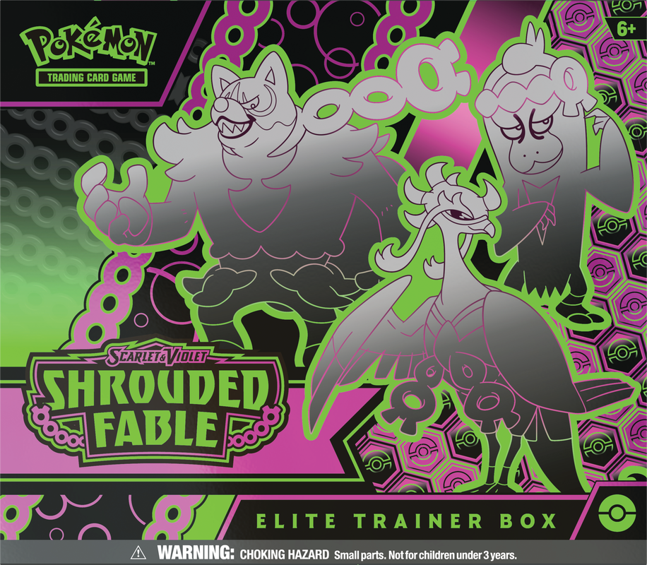 POKEMON SV6.5 SHROUDED FABLE ELITE TRAINER Pokemon Nintendo    | Red Claw Gaming