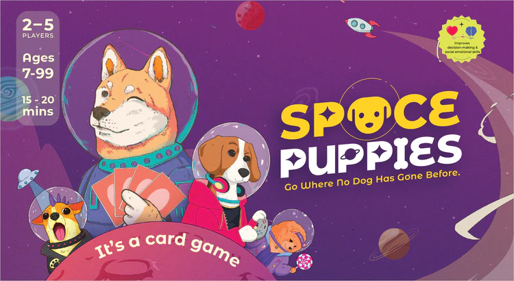 Space Puppies Board Game Red Claw Gaming    | Red Claw Gaming