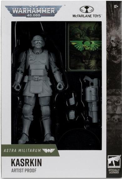 WARHAMMER 40000 7" FIGS - ASTRA MILITARUM KASRKIN ARTIST PROOF McFarlane Model McFarlane Toys    | Red Claw Gaming