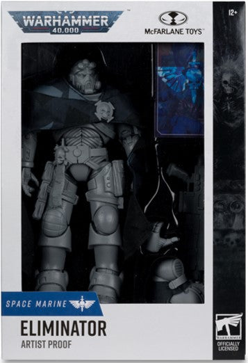 WARHAMMER 40000 7" FIGS - SPACE MARINE ELIMINATOR (ARTIST PROOF) McFarlane Model McFarlane Toys    | Red Claw Gaming