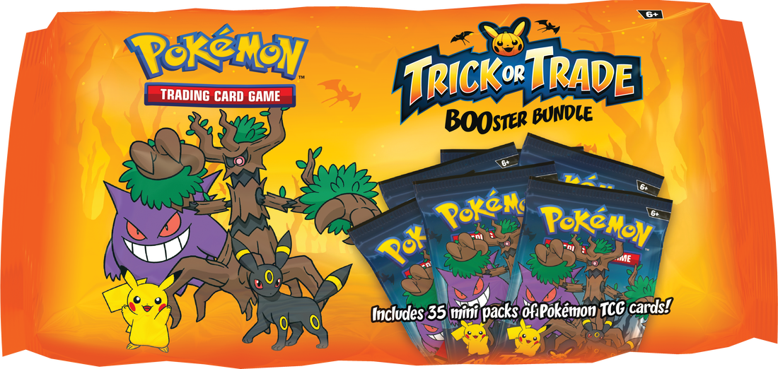 POKEMON TRICK OR TRADE BOOSTER BUNDLE 2024 Pokemon Red Claw Gaming    | Red Claw Gaming