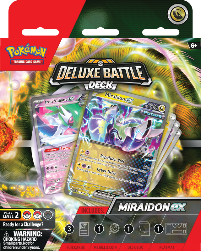 POKEMON DELUXE BATTLE DECKS MIRAIDON/KORAIDON EX Pokemon Red Claw Gaming    | Red Claw Gaming