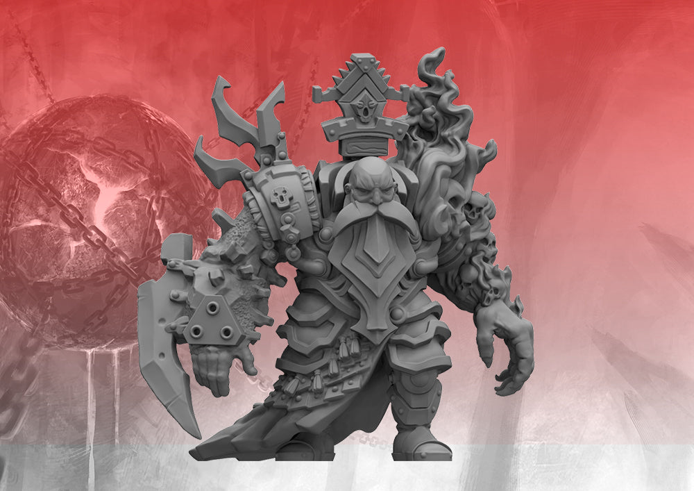 CONQUEST: DWEGHOM - TEMPERED STEELSHAPER 5TH ANNIVERSARY REMIX Miniatures Universal DIstribution    | Red Claw Gaming