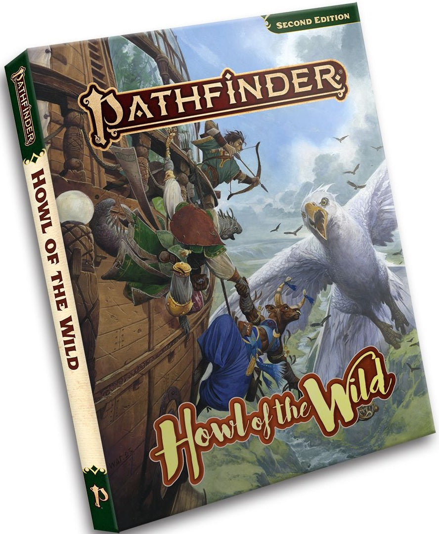 PATHFINDER 2E HOWL OF THE WILD POCKET VERSON Pathfinder Paizo    | Red Claw Gaming