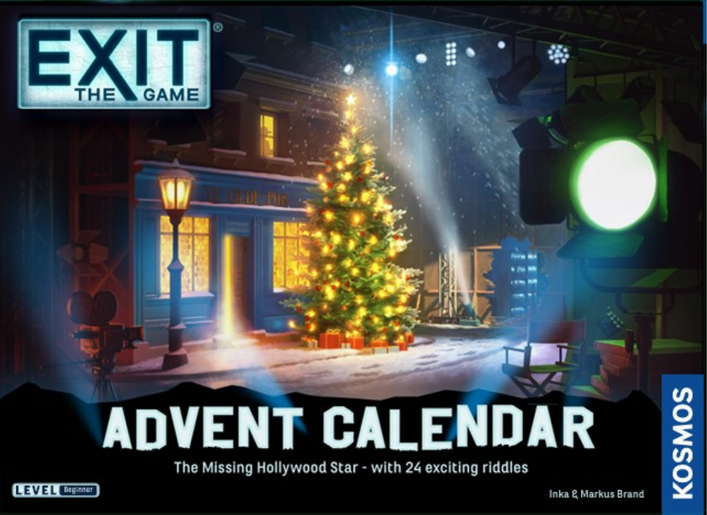 EXIT: ADVENT CALENDAR MISSING HOLLYWOOD STAR Board Games Kosmos    | Red Claw Gaming